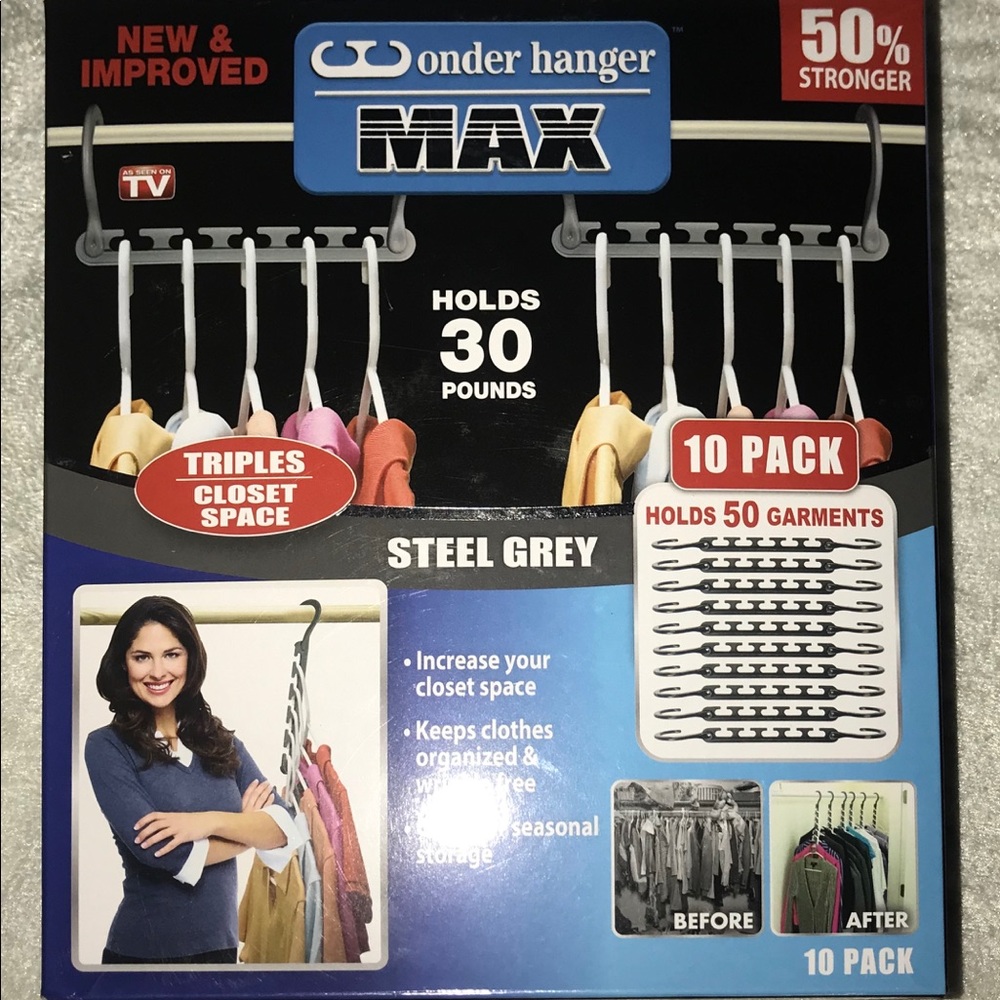 NIB Wonder Hanger Max